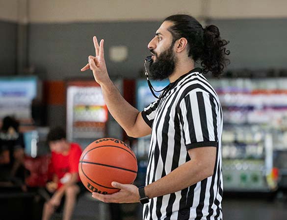 Basketball Referee at MY Legacy's Summer Cup
