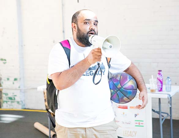 MY Legacy's Founder Sartaj Syed Speaking at the MY Legacy Summer Cup 2022