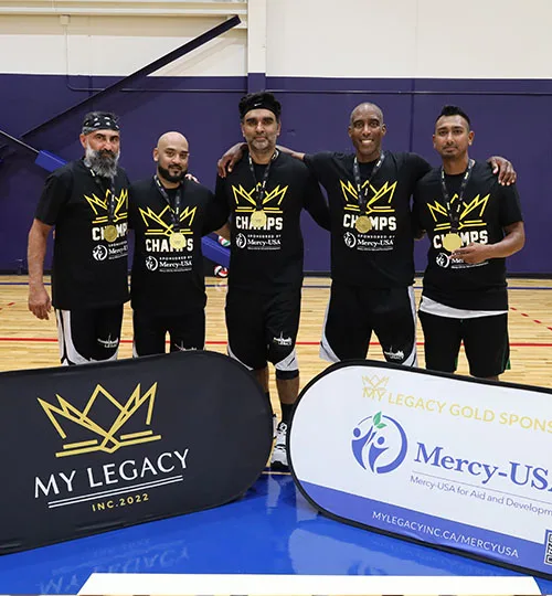 2024 fall cup 40 plus basketball tournament champions photo