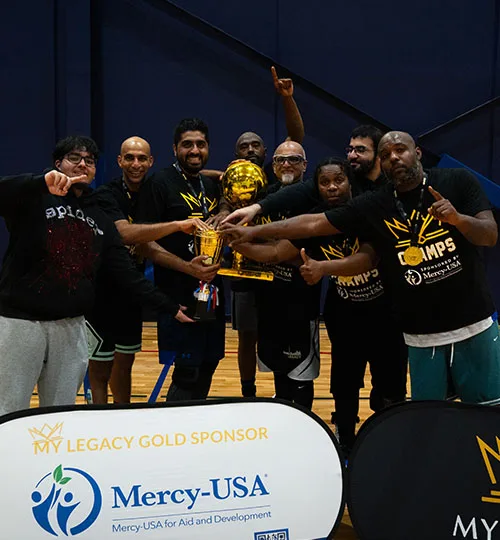 2024 summer cup 40 plus basketball tournament champions photo